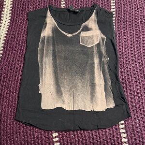 Bench Black and Tan Short Sleeve Tee